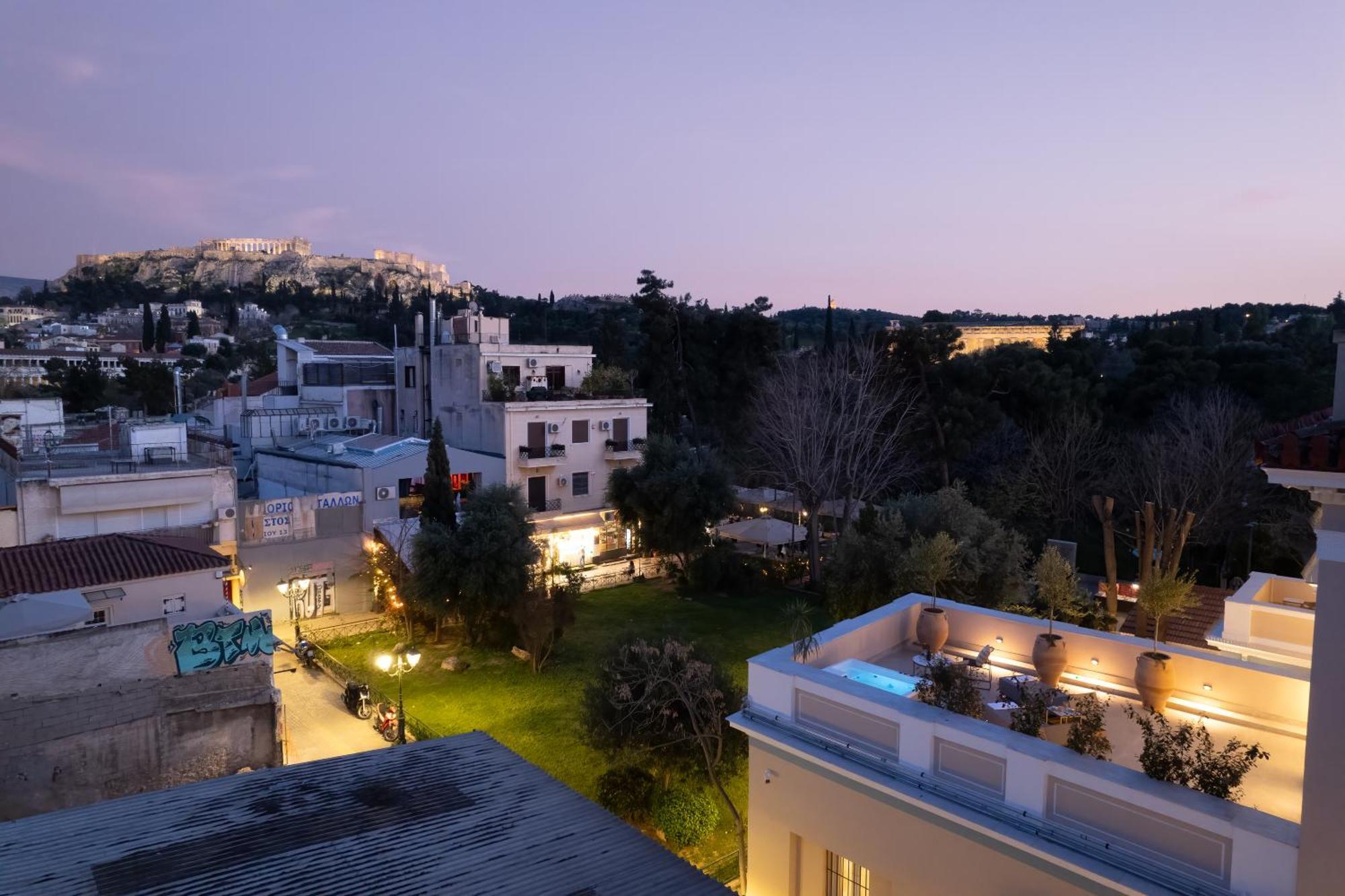 La Divina Aparthotel Athens Exterior photo
